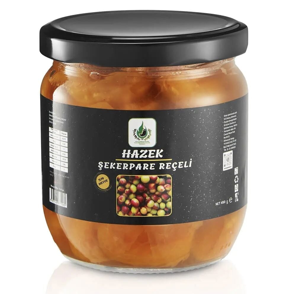 Hazek Şekerpare Reçeli 450 Gr