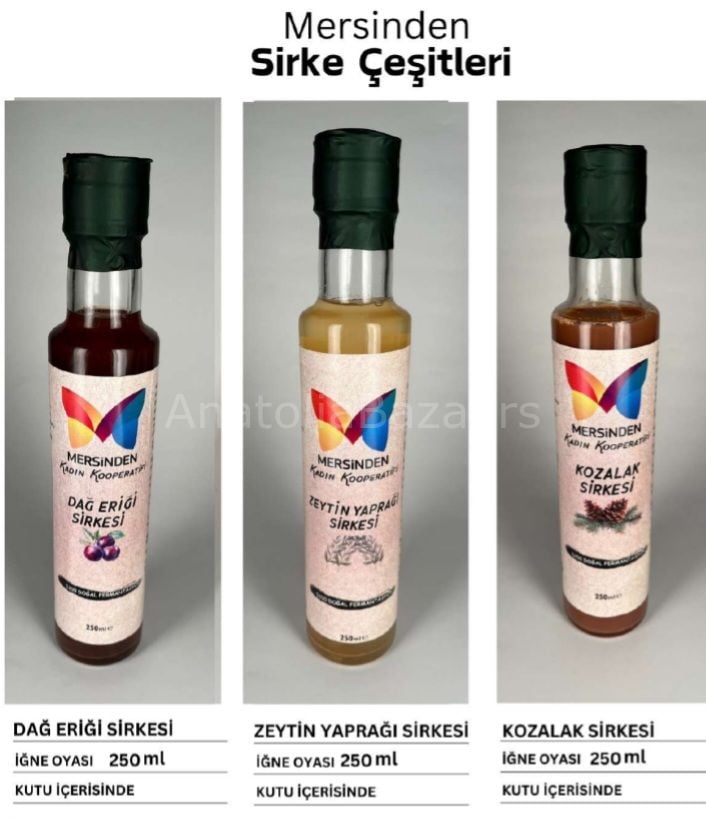 Organik Dağ Eriği Sirkesi 250 Ml