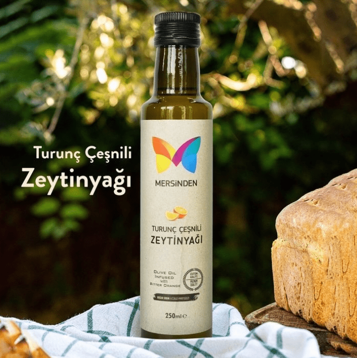 Turunç Çeşnili Zeytinyağı 250 Ml