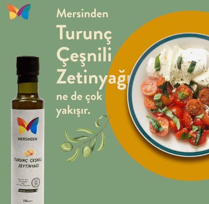 Turunç Çeşnili Zeytinyağı 250ML