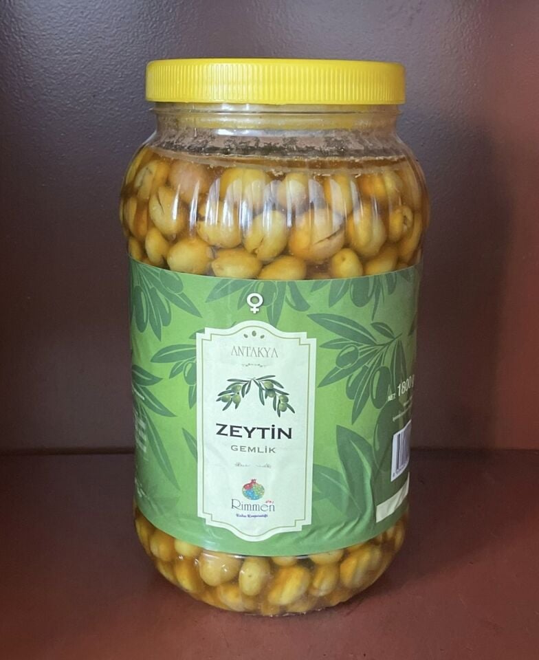 Yeşil Gemlik Zeytin 1800 Gr