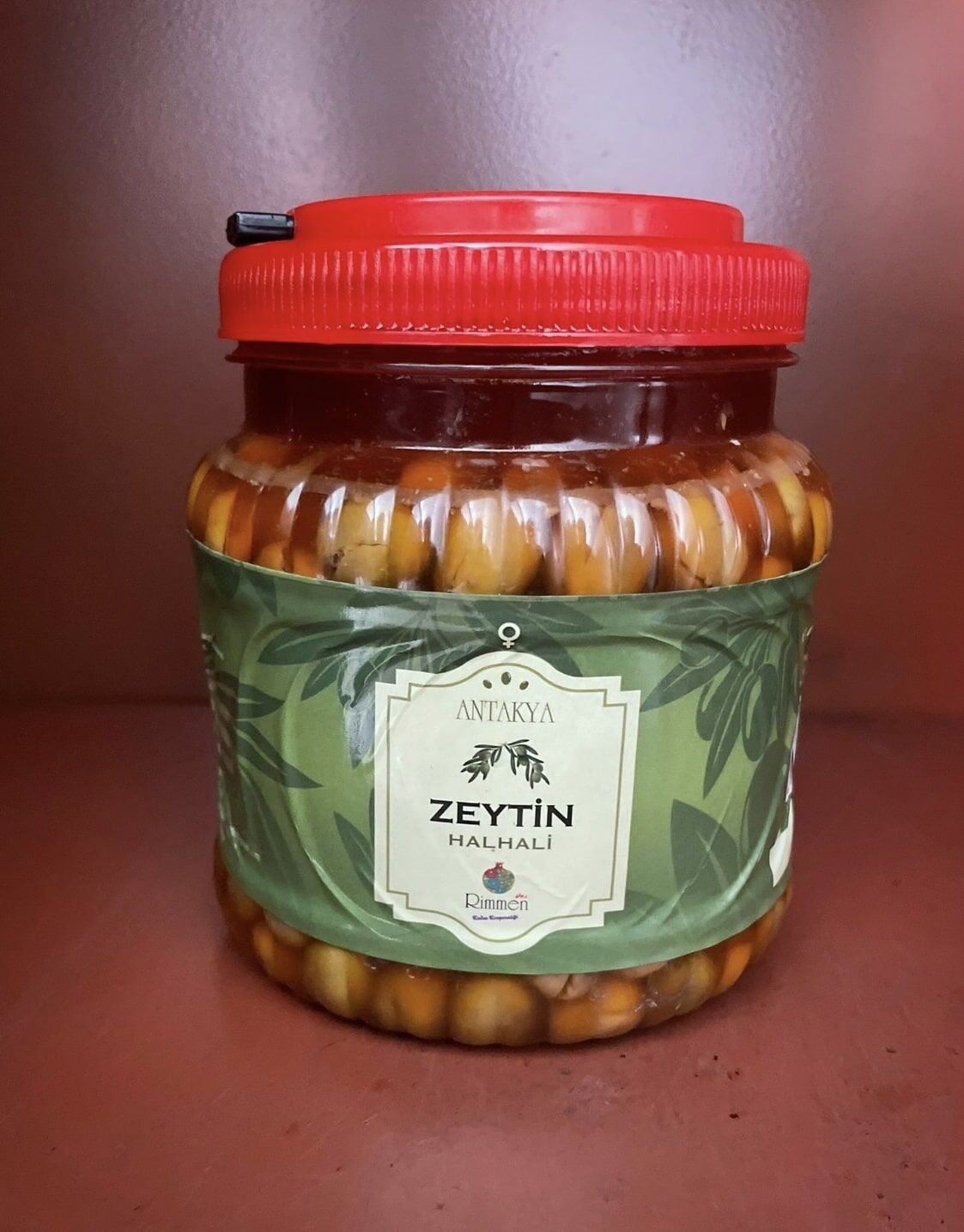 Yeşil Halhali Zeytin 1Kg