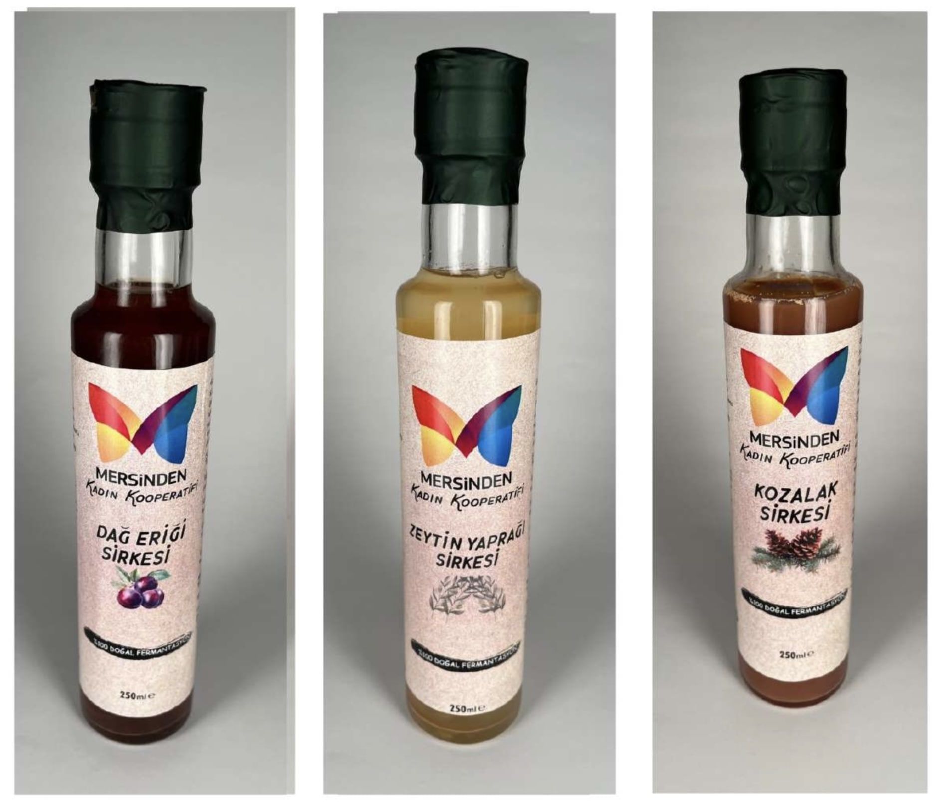 Organik Kozalak Sirkesi 250 Ml