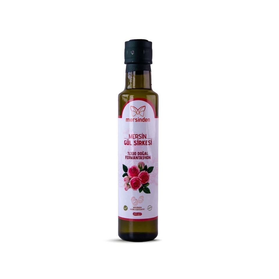 Organik Gül Sirkesi 250 Ml
