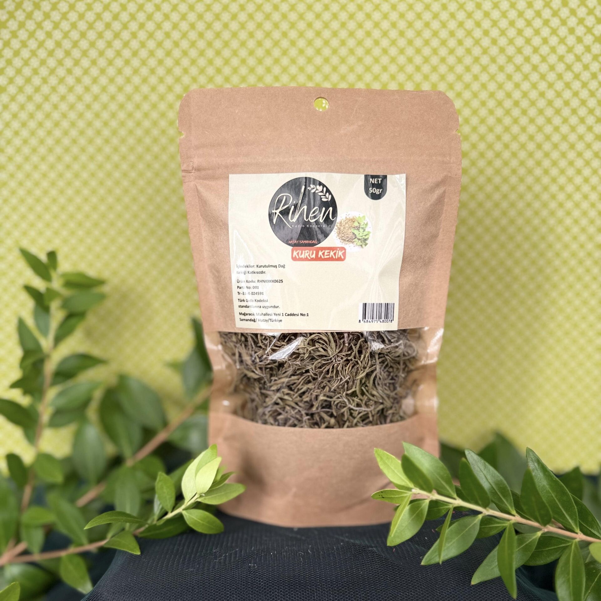 Kuru Dağ Kekiği 50Gr