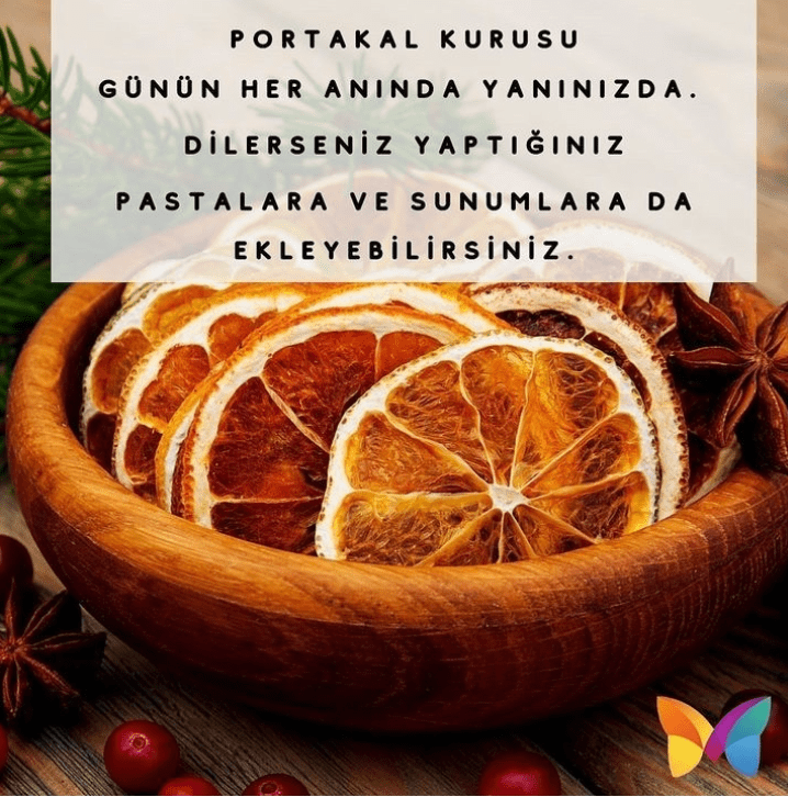 Katkısız Kurutulmuş Portakal 50 Gr