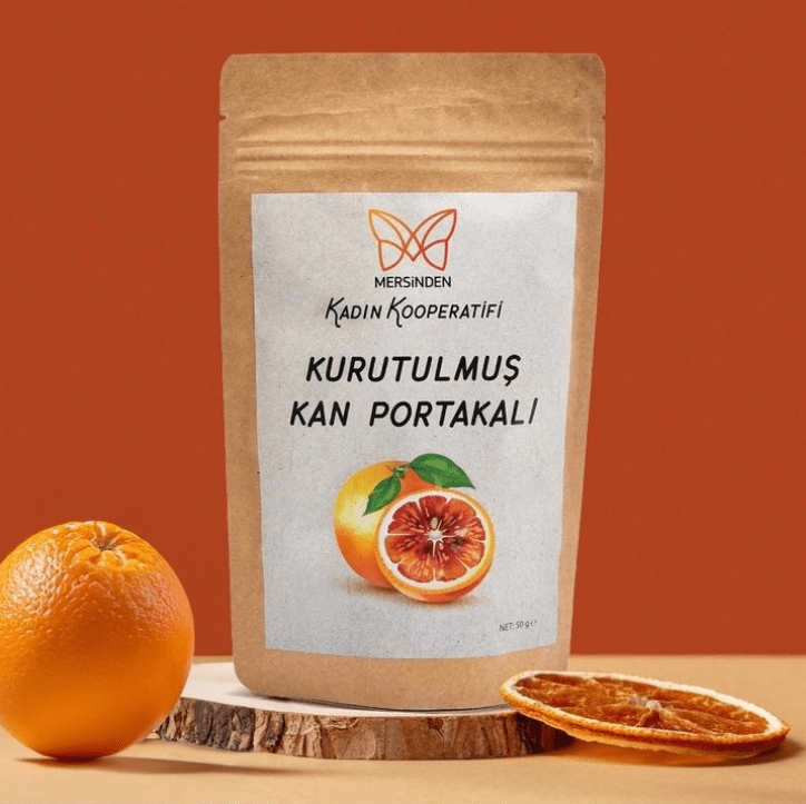 Kurutulmuş Kan Portakalı 50 Gr