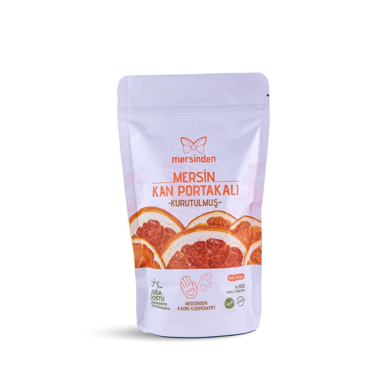 Kurutulmuş Kan Portakalı 50Gr