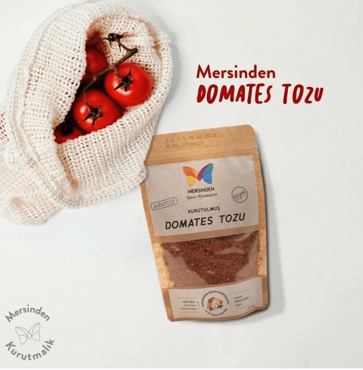 Kurutulmuş Domates Tozu 50 Gr