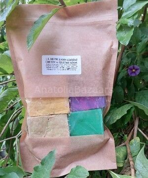 Dörtlü Sabun Defne, Bıttım, Lavanta, Kekik