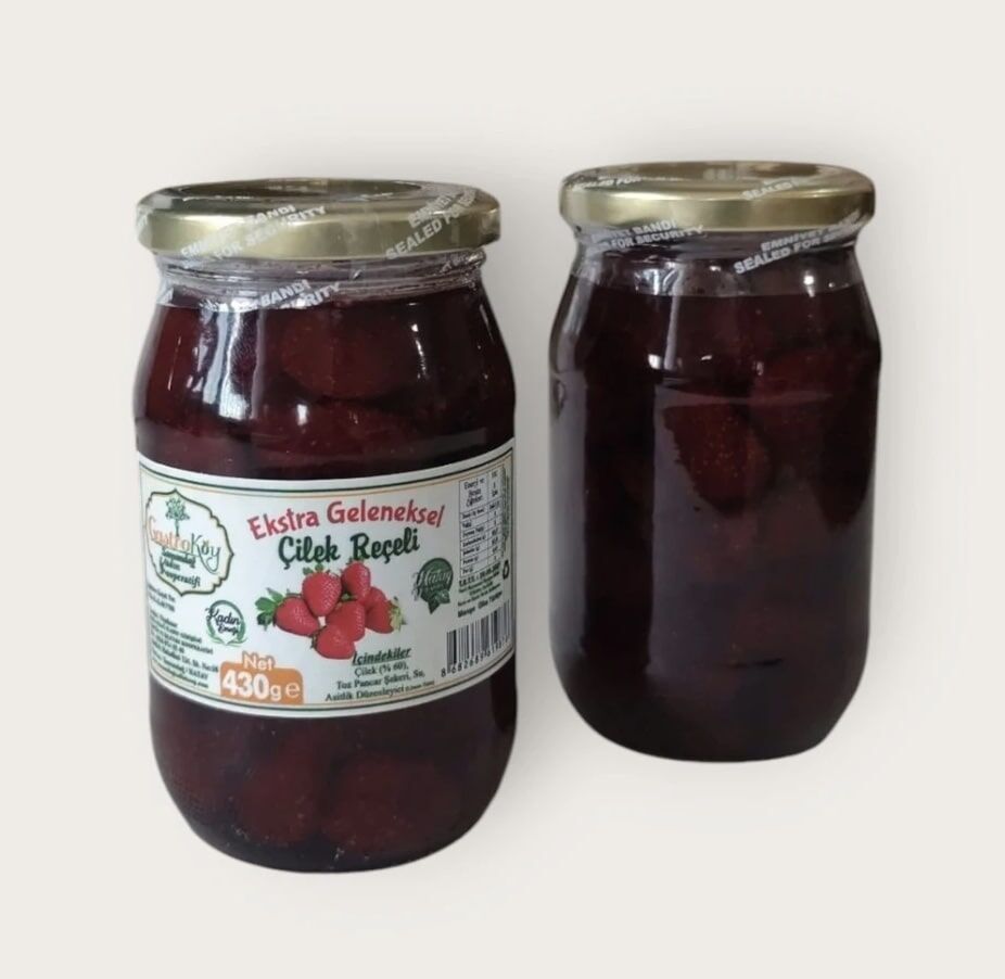 Çilek Reçeli 430Gr