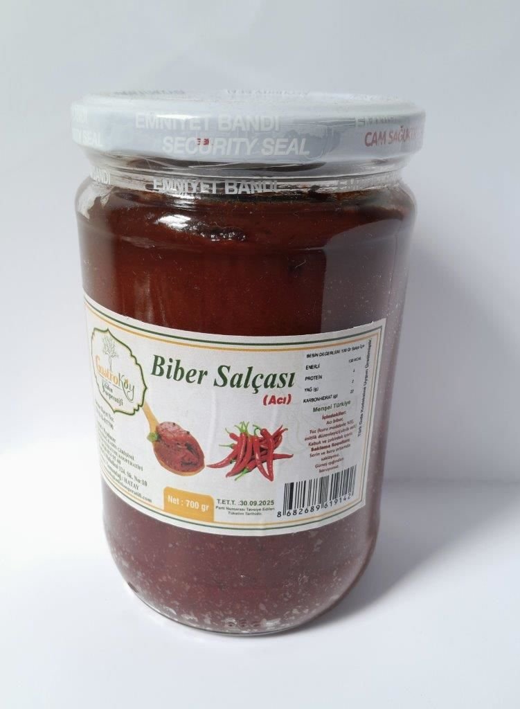 Samandağ Acı Biber Salçası  700 Gr
