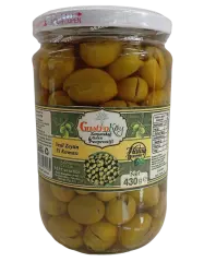 Halhali Yeşil Zeytin El Kırması 430Gr