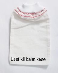 Lastikli Banyo Kesesi (Kalın Desen)
