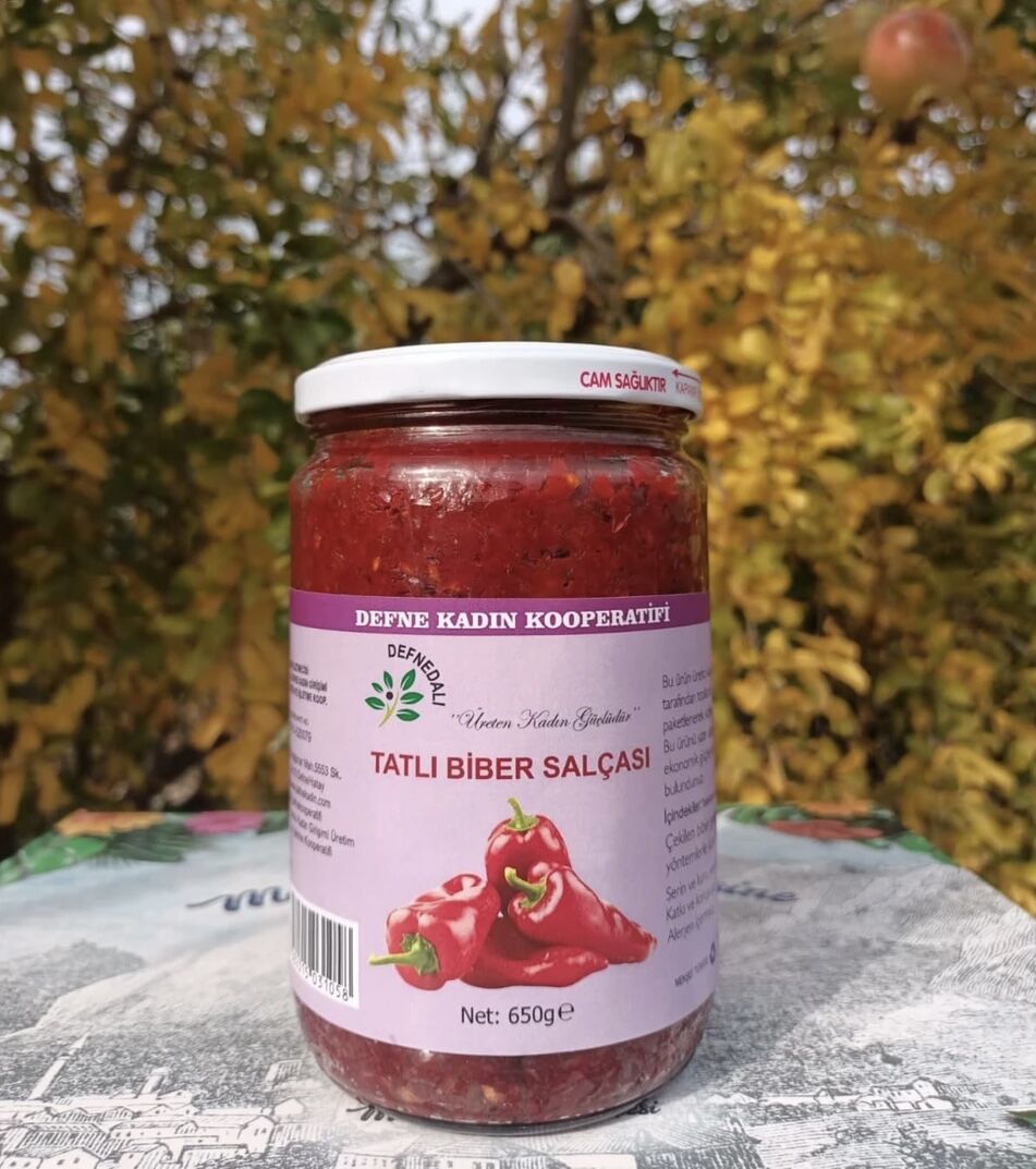 Hatay Tatlı Biber Salçası 650Gr