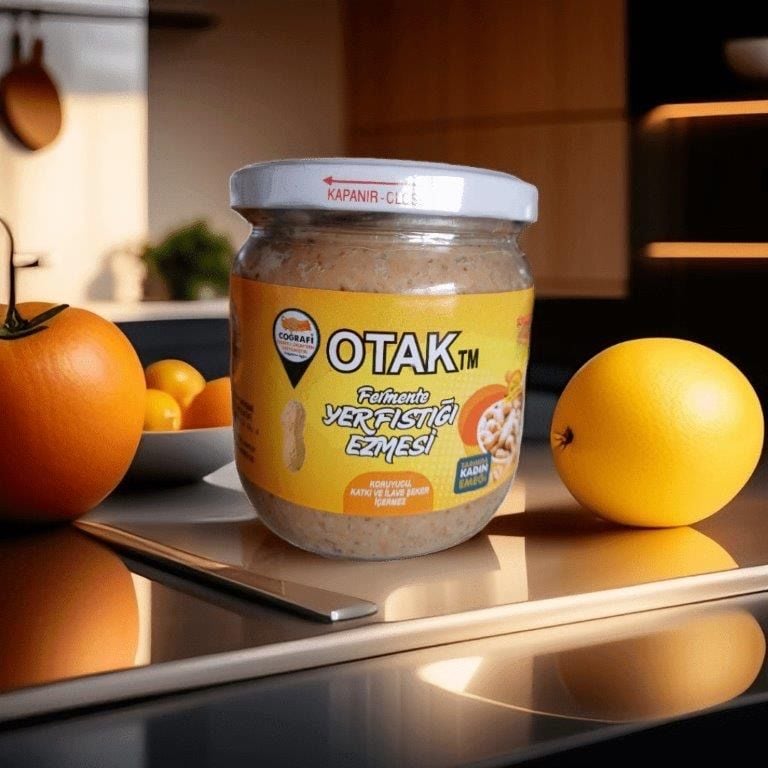 Osmaniye Fıstık Ezmesi (Fermente) 400Gr