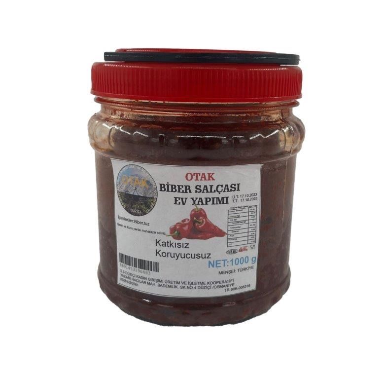 Biber Salçası Ev Yapımı Tatlı 1Kg