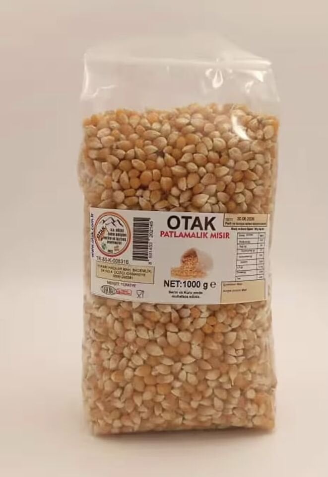 Patlamalık Cin Mısır 1Kg