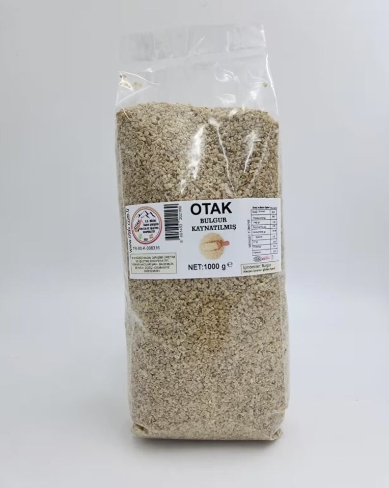Yemeklik Bulgur Kaynatılmış 1Kg