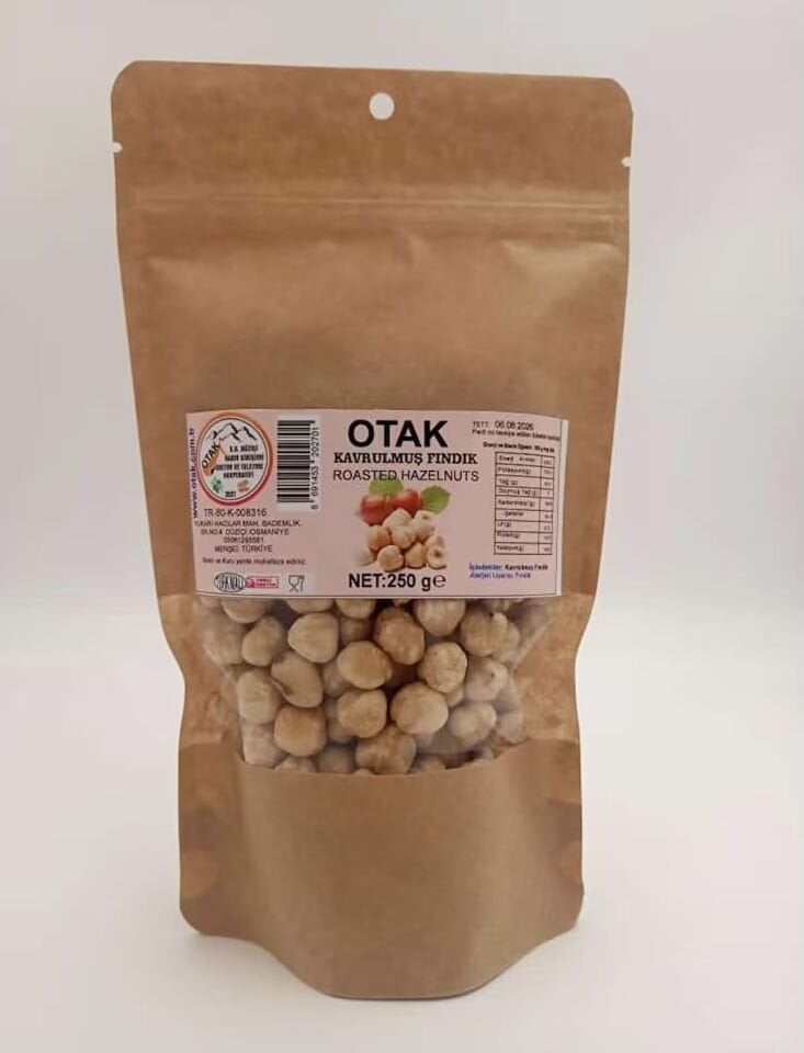 Kavrulmuş Fındık 250Gr