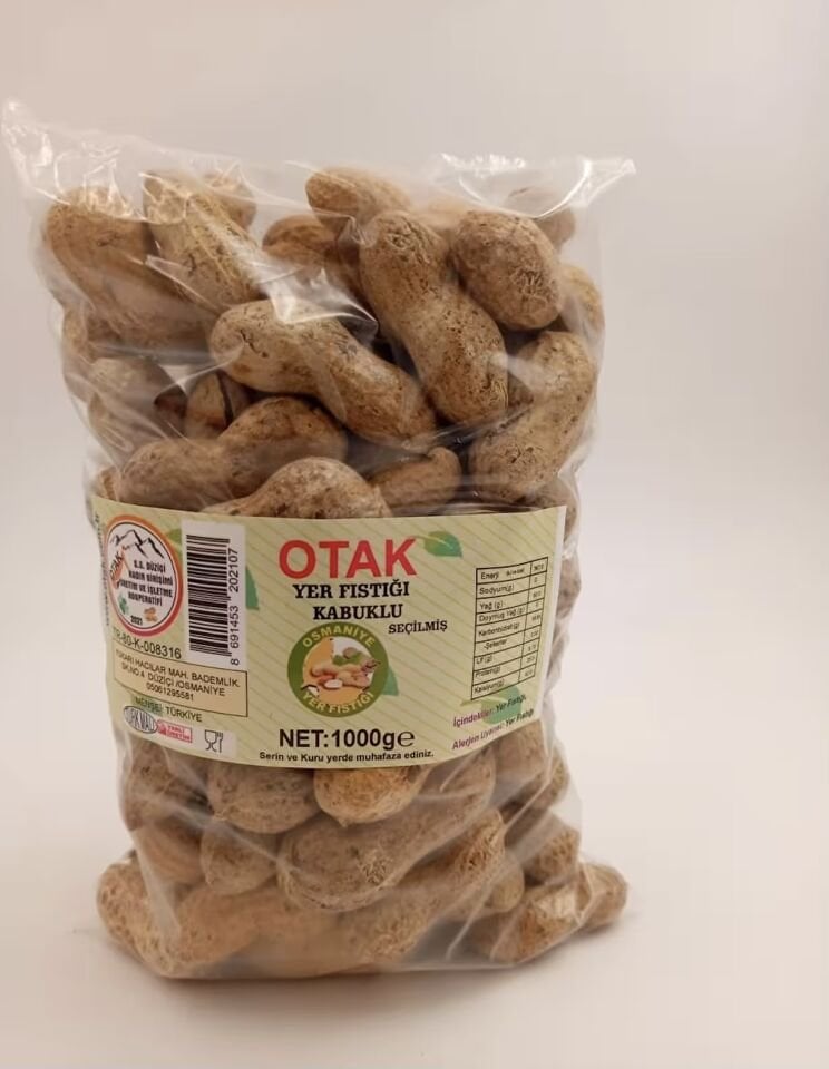 Osmaniye Yer Fıstığı Kabuklu 500Gr