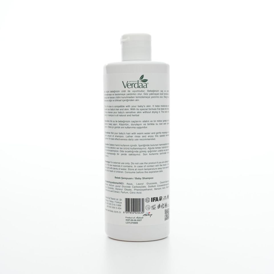 Bitkisel Bebek Şampuanı 400ML