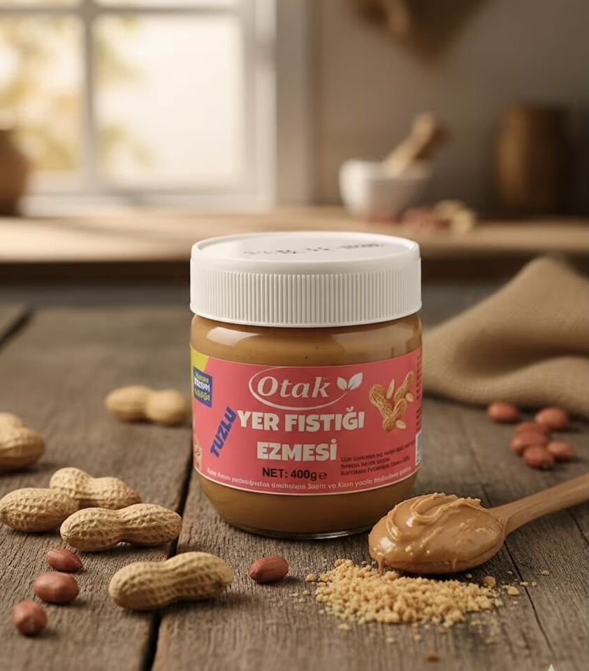 Fıstık Ezmesi (Tuzlu) 400Gr