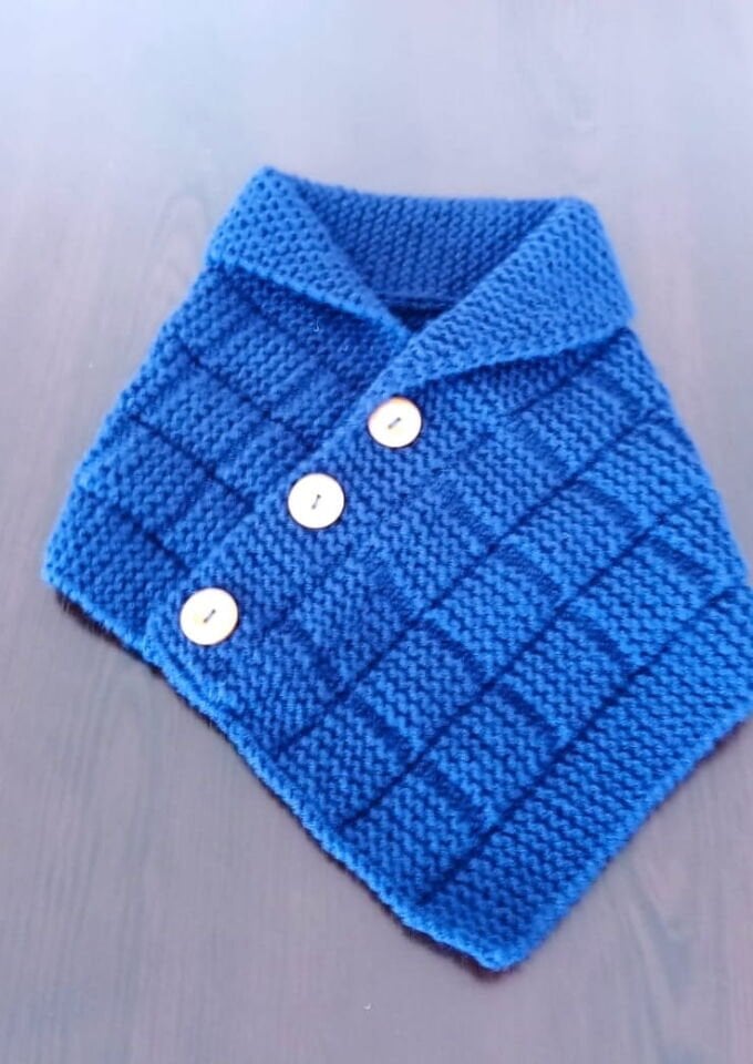 Bebek Örgü Boyunluk