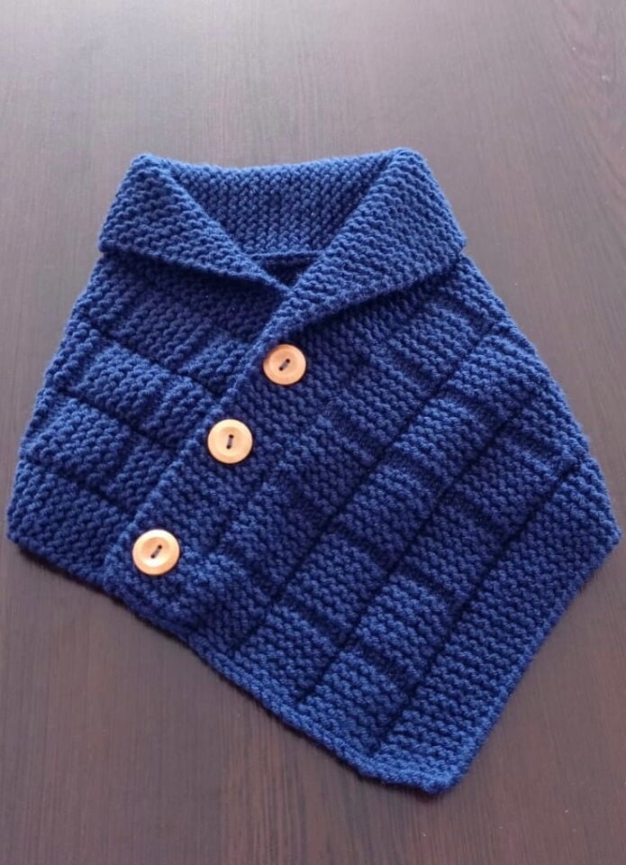 Bebek Örgü Boyunluk