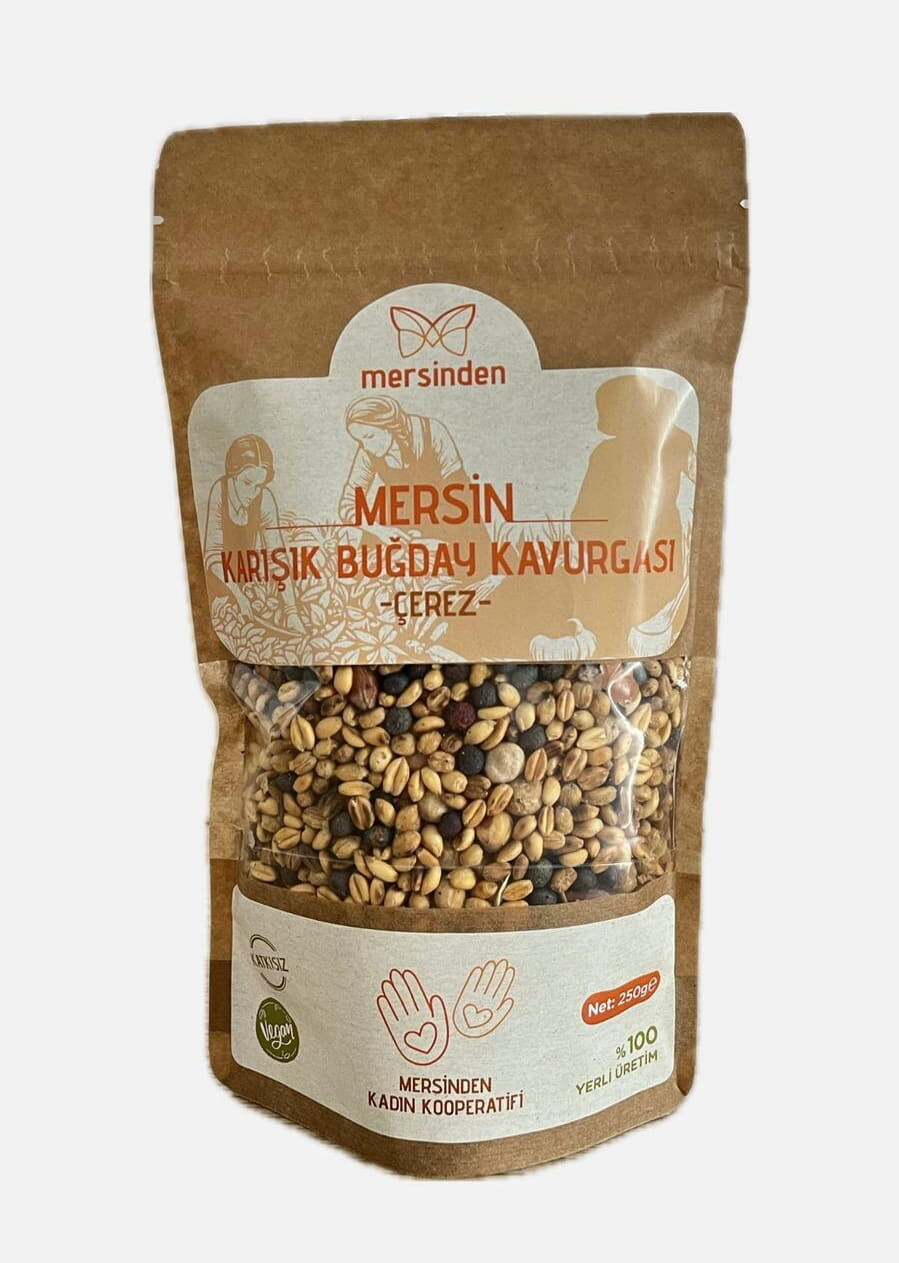 Karışık Buğday Kavurgası-Çerez 250Gr