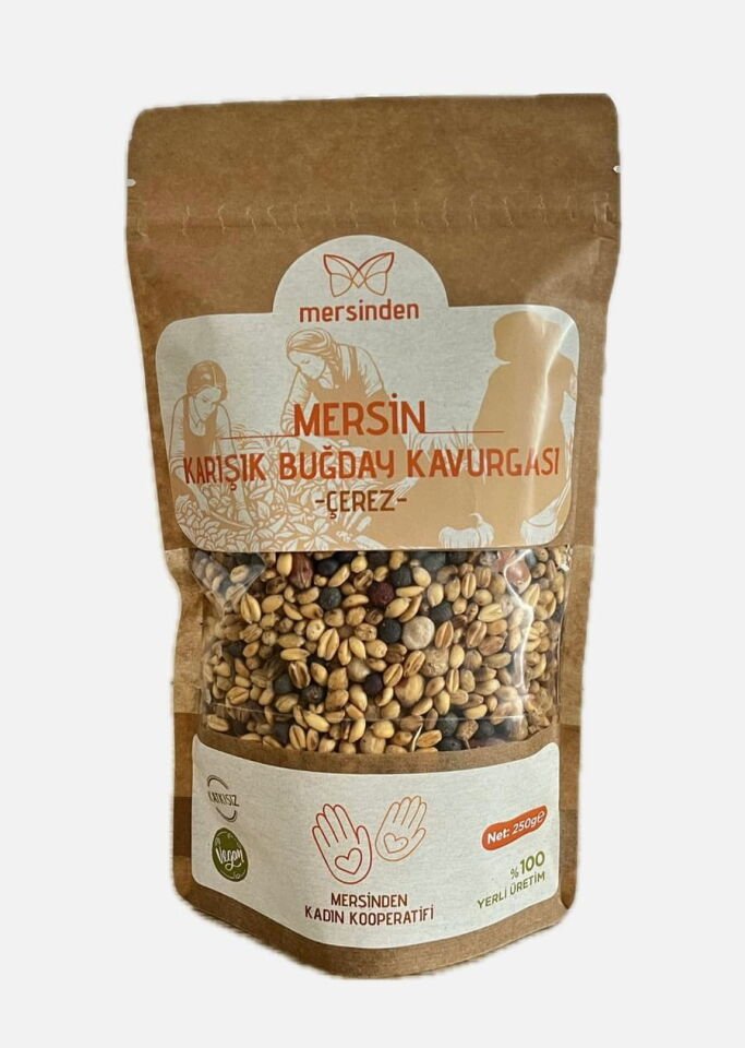 Karışık Buğday Kavurgası-Çerez 250Gr