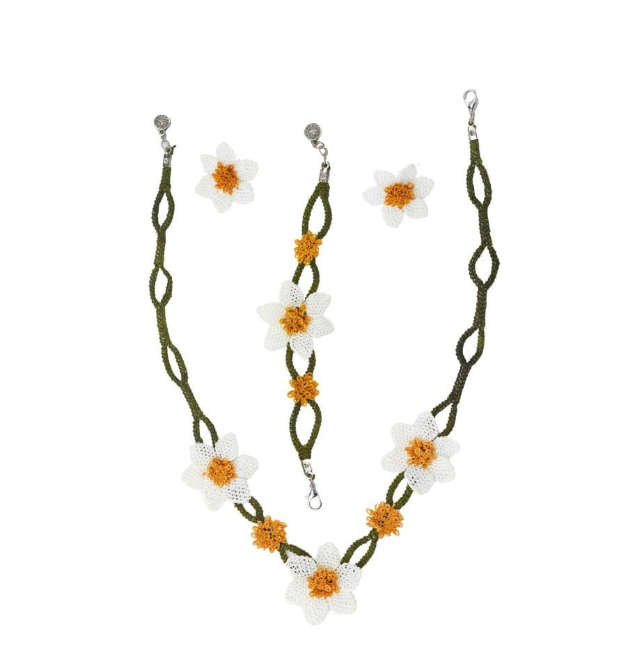 Anne Sevgisi Kolye Küpe Bileklik Takım