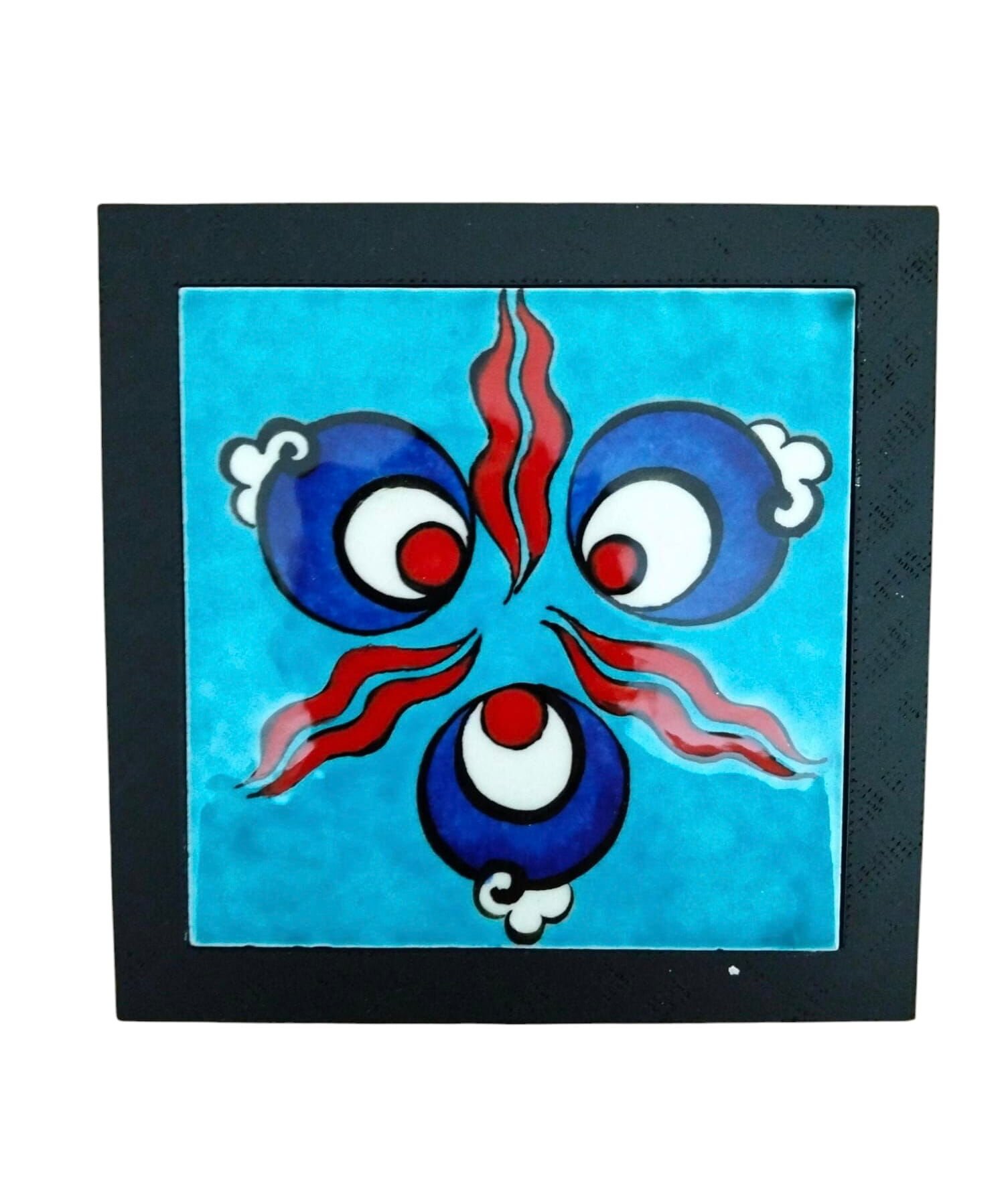 Çini Duvar Süsü (Çerçeveli)