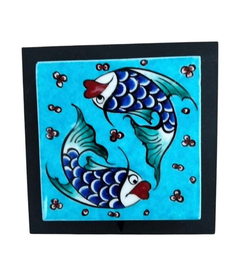 Çini Duvar Süsü (Çerçeveli)