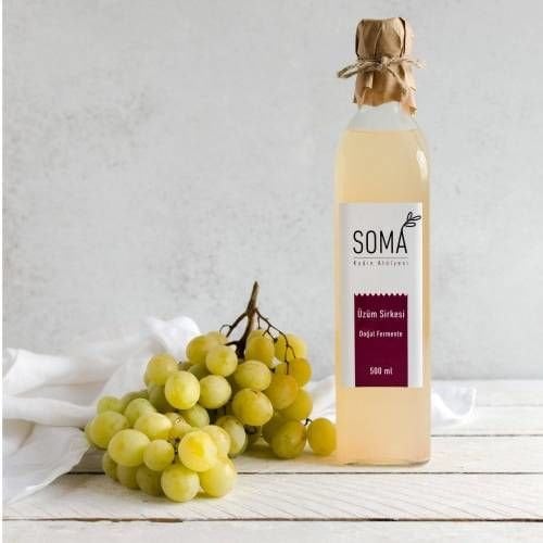 Üzüm Sirkesi Doğal Fermente 500 Ml