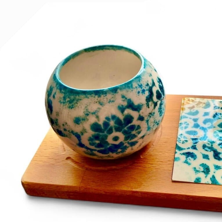 Seramik Sukulent Saksı