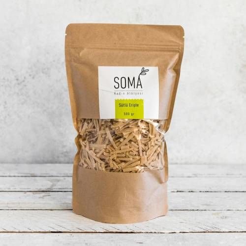 Sütlü Erişte Köy Yumurtalı 500 Gr