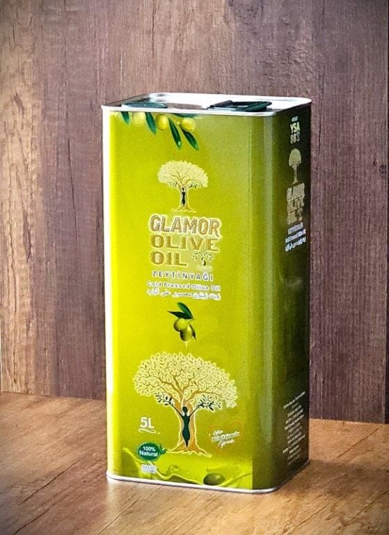 Glamor Zeytinyağı Teneke 5 Lt