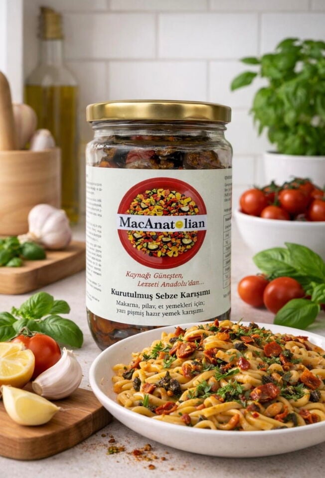 Patlıcanlı Kurutulmuş Sebze Harcı 400 Gr