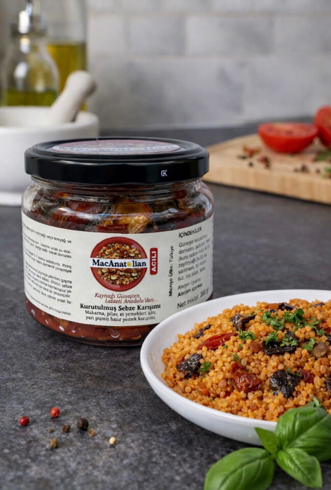 Karışık Sebze Harcı / Kullanıma Hazır (Acılı) 200 Gr