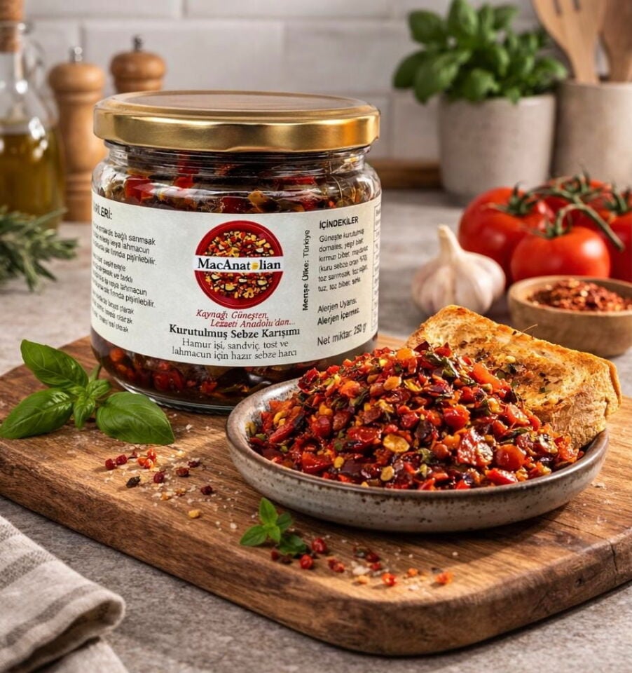Karışık Sebze Harcı / Kullanıma Hazır 200 Gr