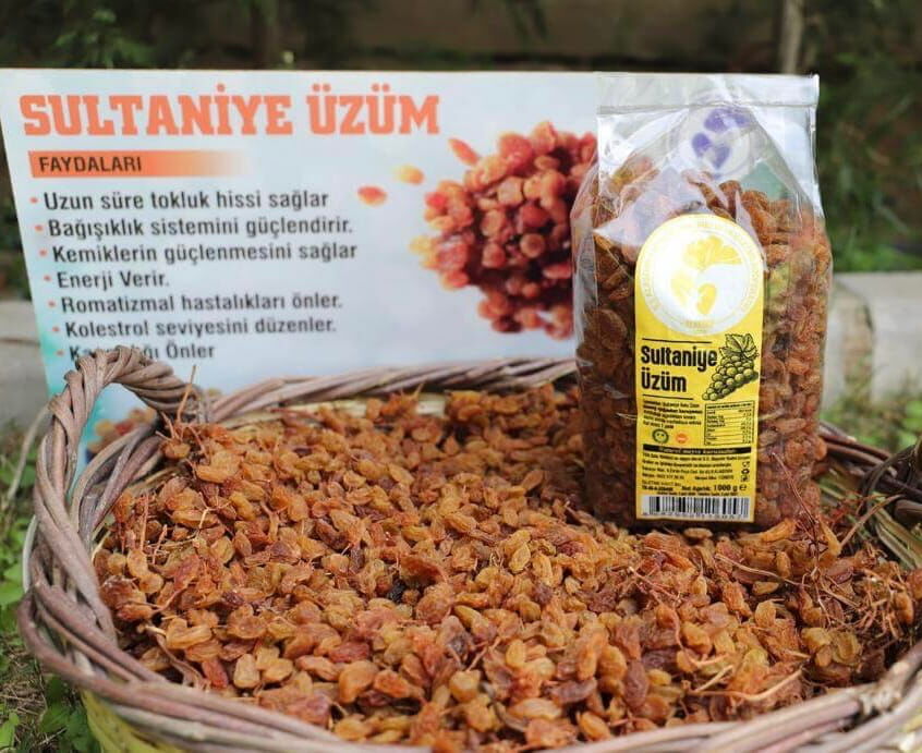 Sultaniye Kuru Üzüm 1 Kg