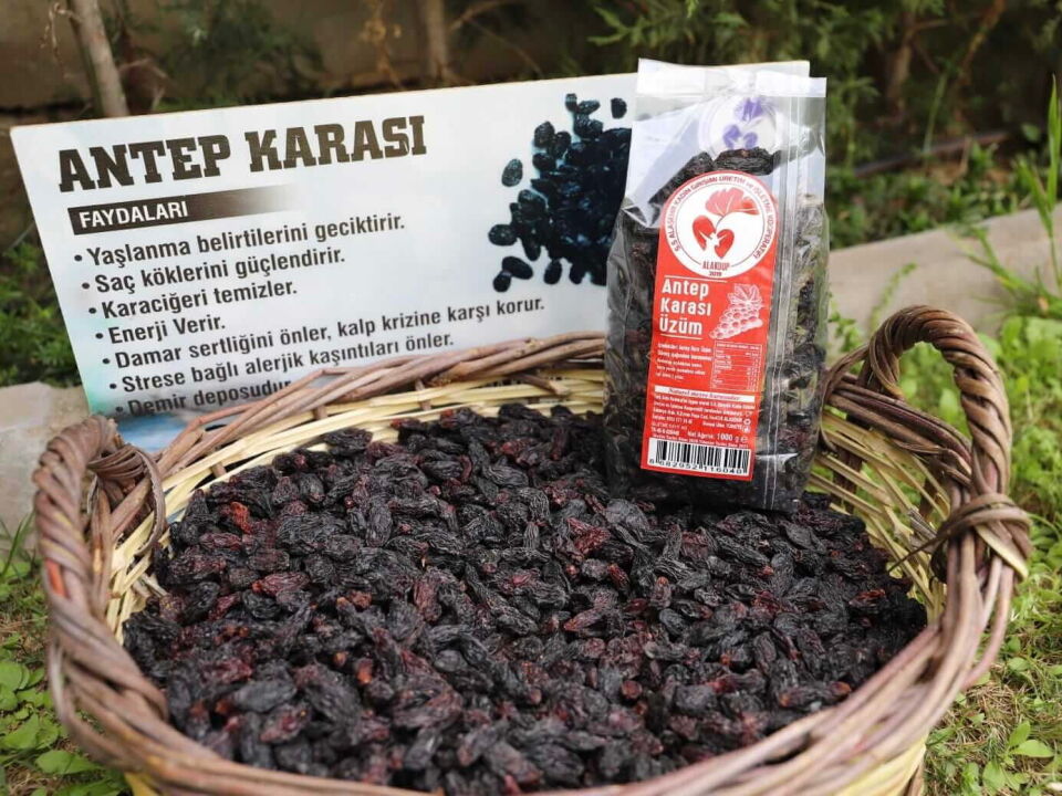 Siyah Kuru Üzüm 500Gr
