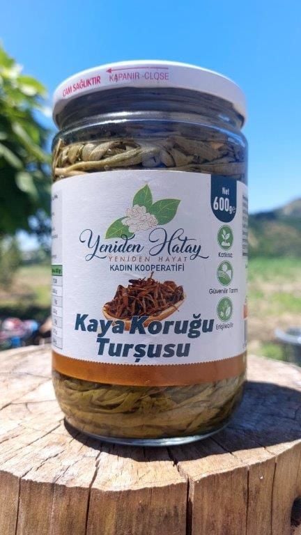 Kaya Koruğu Turşusu 600 Gr