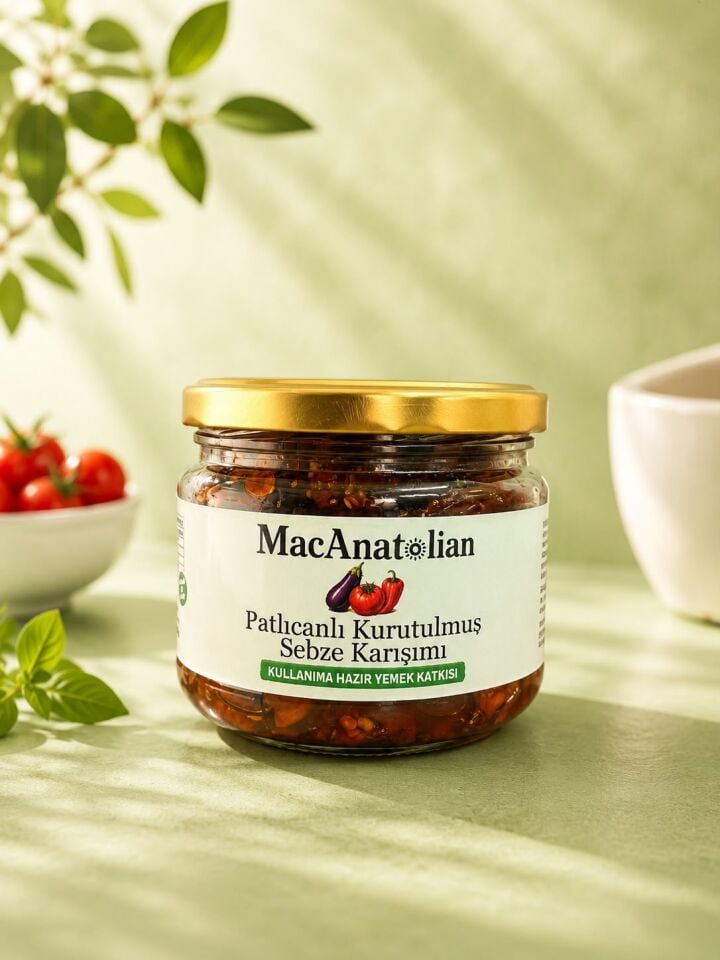 Patlıcanlı Kurutulmuş Sebze Harcı 200 Gr