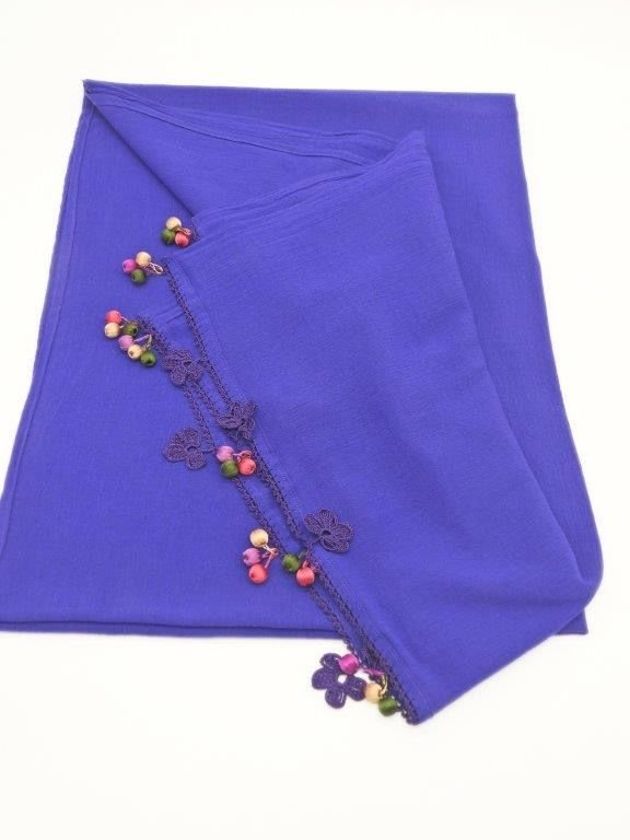 Şile Bezi Mor Fular