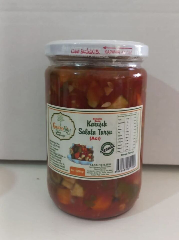 Karışık Salata Turşusu 600 Gr