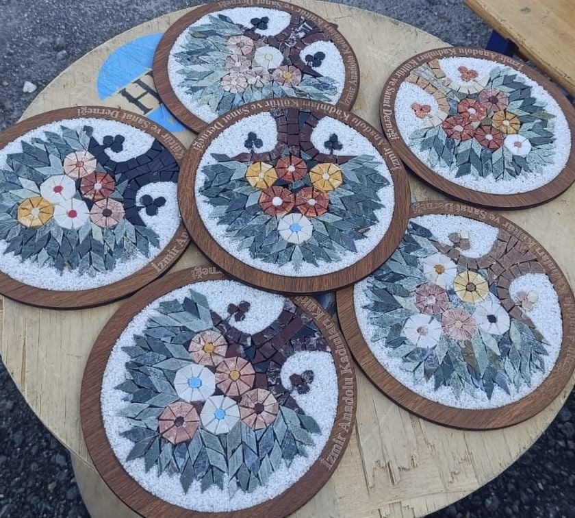 Mozaik Hayat Ağacı (logolu)