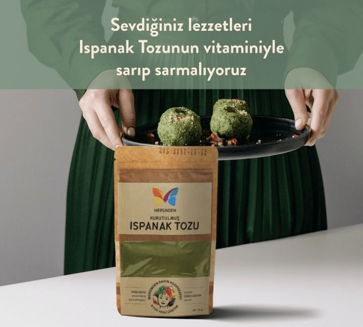 Vegan Ispanak Harcı 90Gr