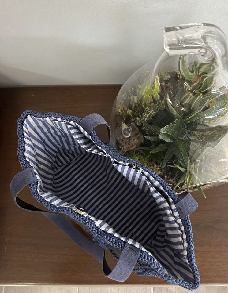 El Yapımı Şık Abiye Makrome Çanta 11